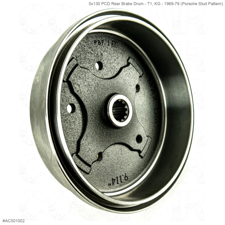 Beetle 5x130 PCD Rear Brake Drum 196879 (Porsche Stud Pattern